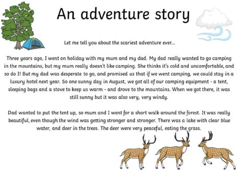 In An Unexpected Adventure, a boy finds some exciting scenarios on a trip to the Library. . Choose your own adventure short story pdf